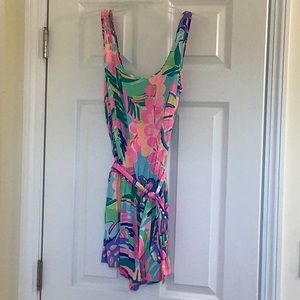 Lily Pulitzer silky romper